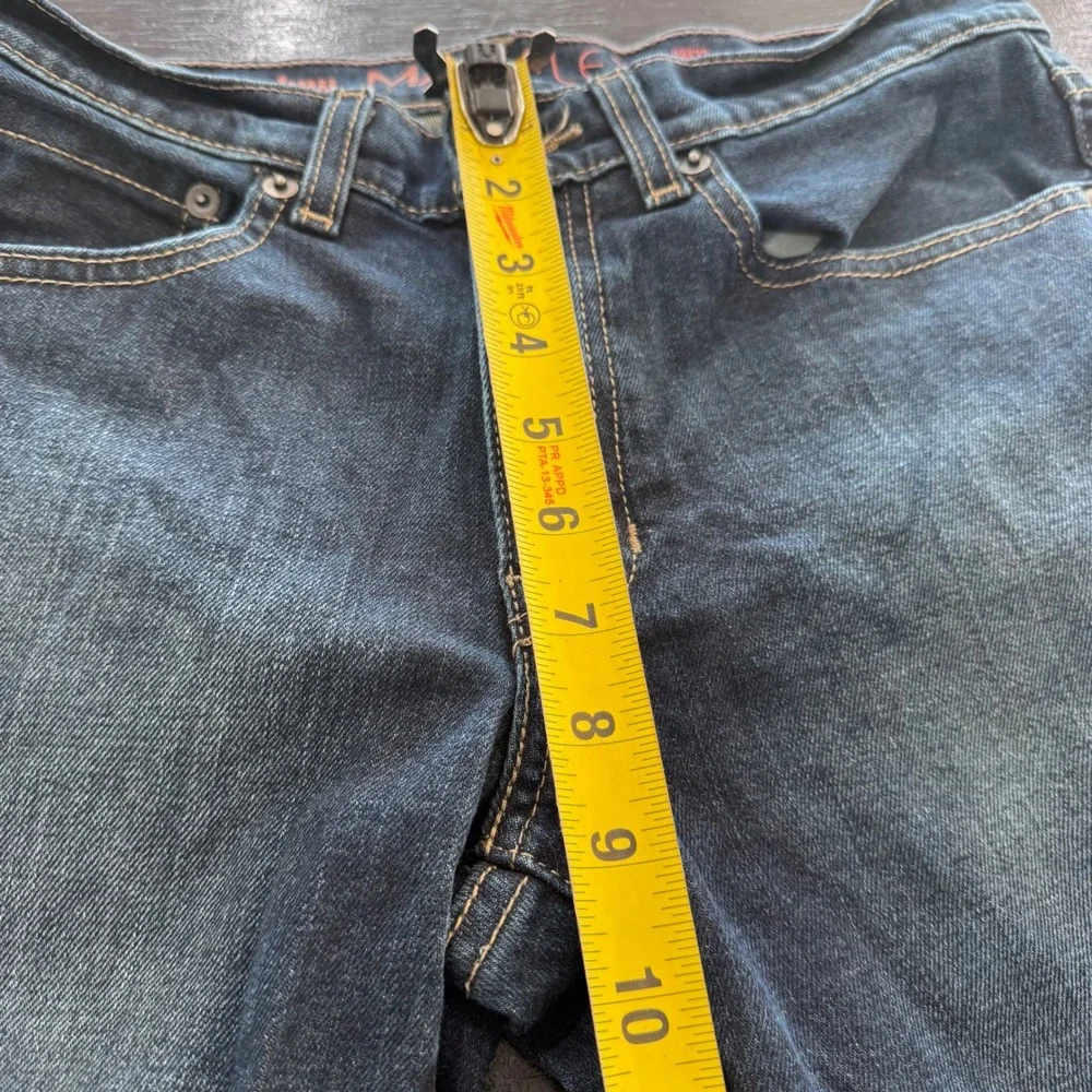 Urban Pipeline Mens Maxflex Straight Dark Wash Denim Jeans‎ Size 28x32